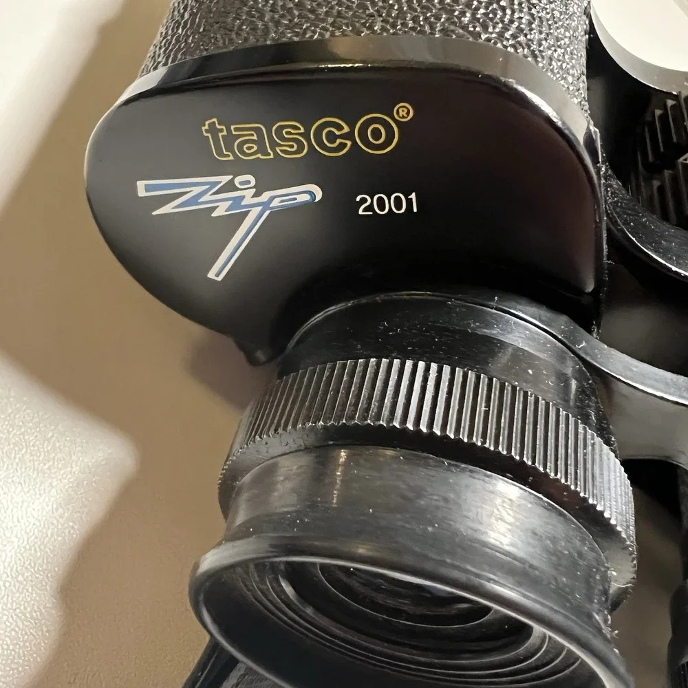 TASCO Zip 2001 Binoculars‎ w/Soft Case, 7x35mm Wide Angle, 500 Ft/1000 Yds.